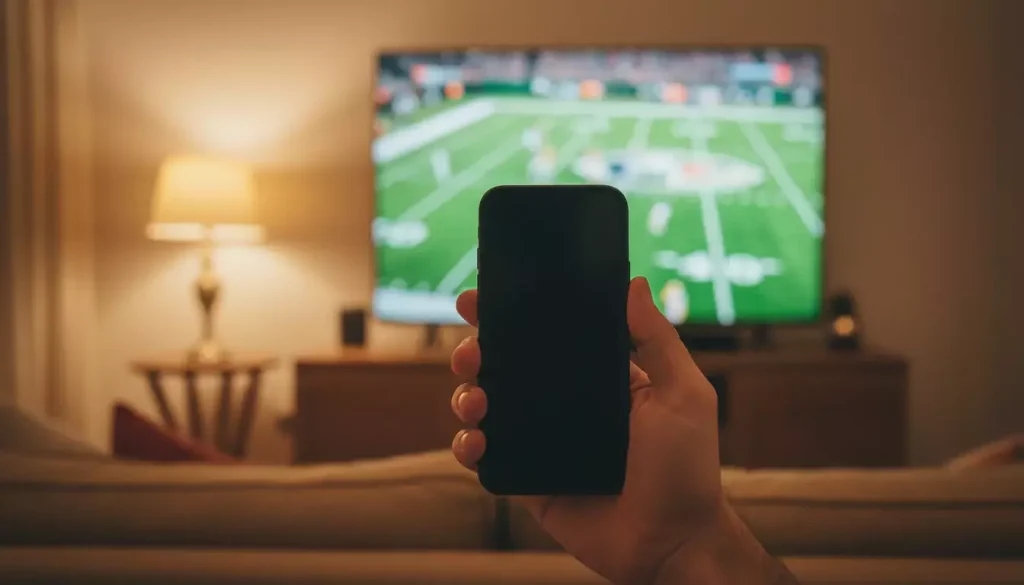 Migliori bookmaker football americano Italia: smartphone con app scommesse NFL
